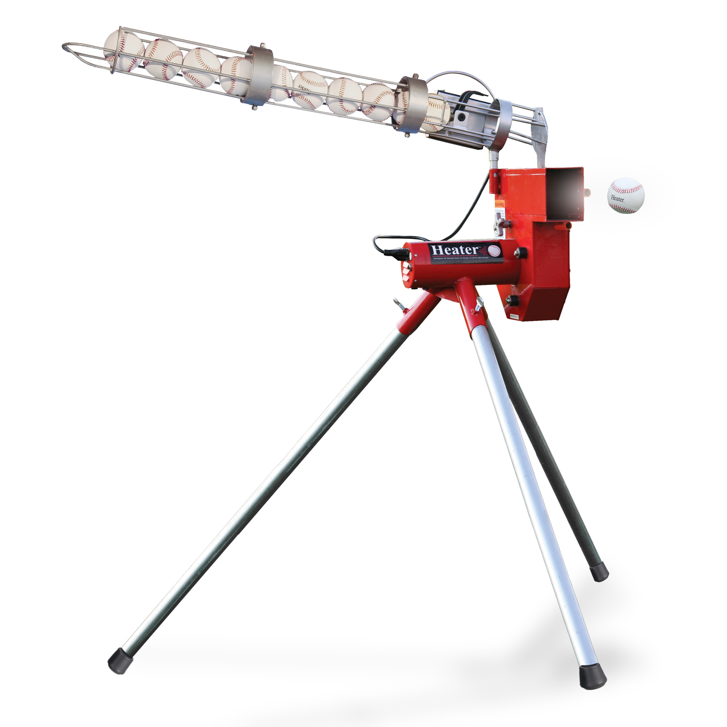 Heater Heavy Duty Real Baseball Pitching Machine